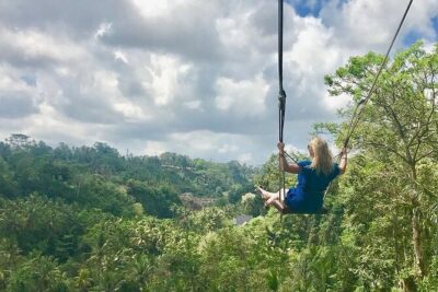 Bali Private Tour : Best Of Ubud & Volcano View With Jungle Swing - Sacred Monkey Forest Sanctuary: leafy paths, temples, and macaques