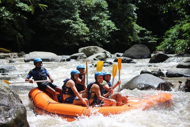 Bali Quad ATV and Rafting Private Adventure - ATV Bali Quad: rice fields, villages, and Mount Batur views
