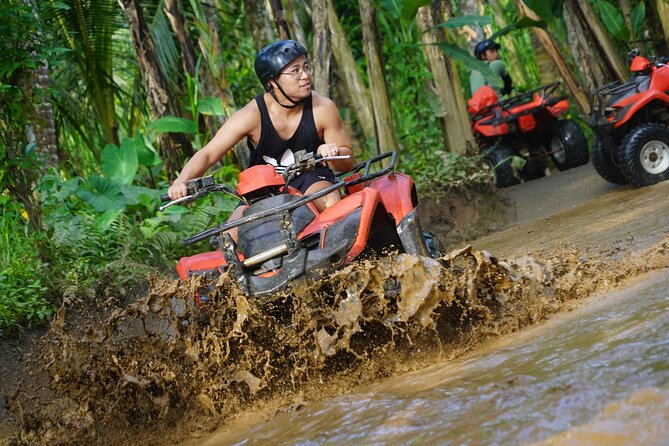 Bali Quad Bike Adventure - Monkey Forest and Tegenungan Waterfall - Sacred Monkey Forest Sanctuary in Ubud (1 hour): macaques, temples, and a lot of movement