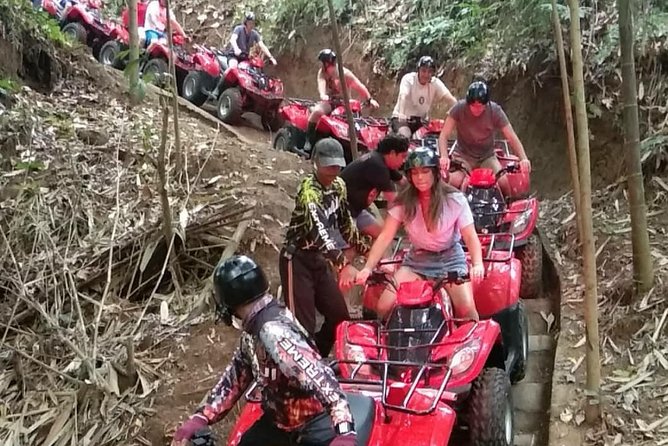 Bali Quad bike ATV passing through Waterfall, Cave & Rice fields - Guides, Drivers, and That Safety Feeling