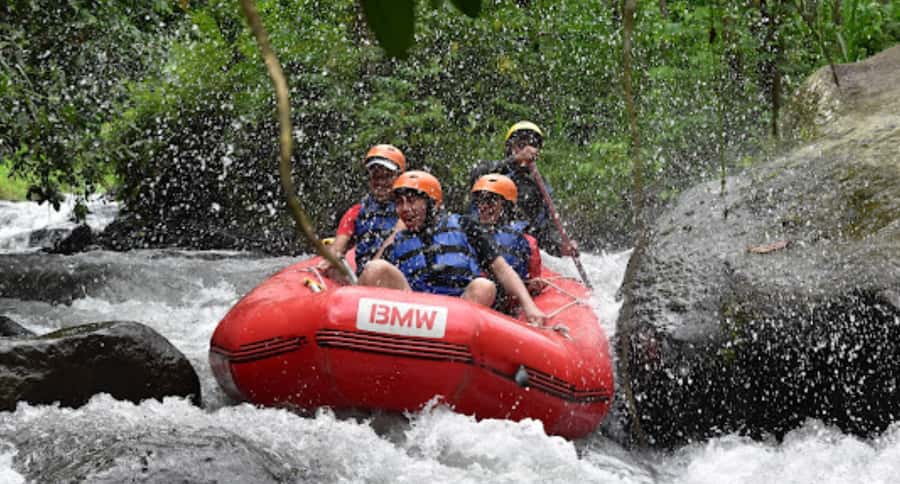 Bali Rafting: River Rafting with Zipline Down to the River - Zipline or foot: two ways down to the water
