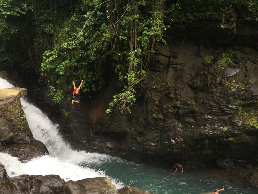Bali: Sambangan Waterfalls Trekking, Sliding, & Jumping Trip - From Hotel Pickup to Sambangan Rice Fields