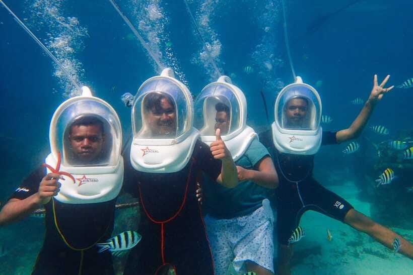 Bali: Sea Walker Water Sport Experience with Hotel Transfer - Where the tour starts and how pickup/drop-off works
