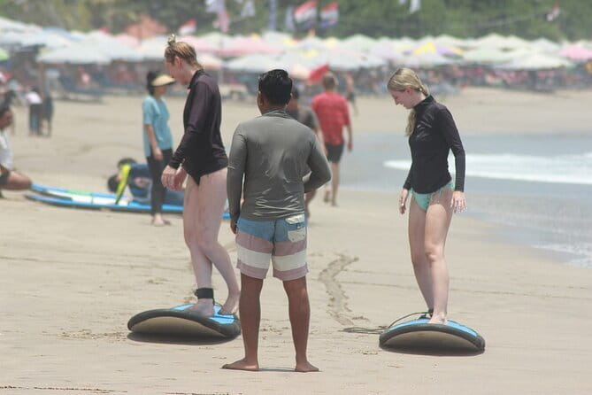 Bali Seminyak Beach Private Surf Lesson 2 Hour - The 1-hour practice: applying the basics on Seminyak waves
