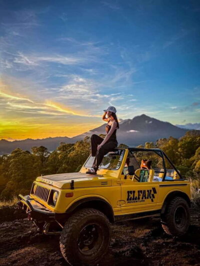 Bali: Shared Mount Batur Jeep Sunrise with Hot Springs - The pickup meeting point and the shared jeep reality