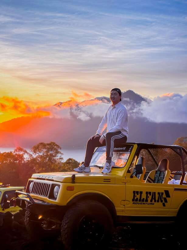 Bali: Shared Mount Batur Jeep Sunrise with Hot Springs - Black lava field walk from 1963: what you’ll actually see