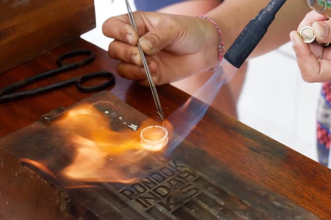Bali - Silver Jewelry Making Class - Pickup, Coffee Break, and the Flow of Your Morning