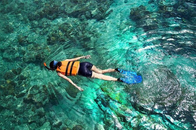 Bali Snorkeling 2 Spots & ATV Quad Bike with Lunch & Transfer - Blue Lagoon Snorkeling: Calm Water and Real Reef Life