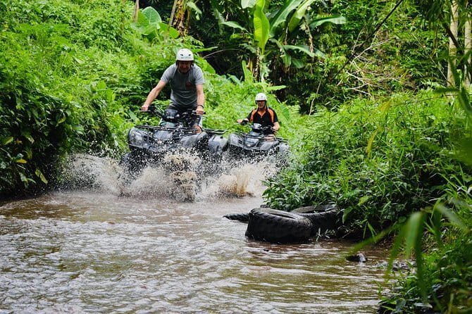 Bali Snorkeling 2 Spots & ATV Quad Bike with Lunch & Transfer - Quad Bike ATV in Bali: Rivers, Forest, and Rice Fields