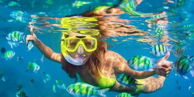 Bali: Snorkeling on 2 spots with Lunch and Transport - Stop 1: Blue Lagoon Snorkeling Over Coral Reefs and Colorful Fish