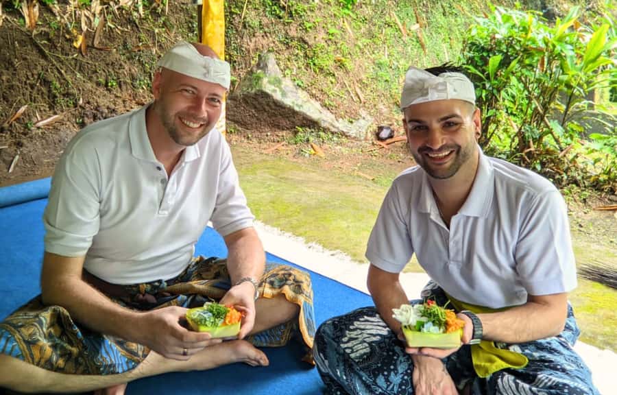 Bali Spiritual: Blessing Ceremony, Pristine Nature, Transfer - Rice planting, animals, and Trigona honey: lessons that stick