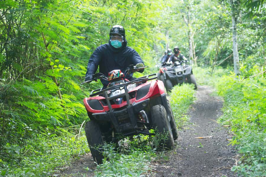 Bali: Sunrise Mount Batur ATV Off Road Experience - The quad ride: black dunes, volcano tracks, and Kintamani caldera terrain