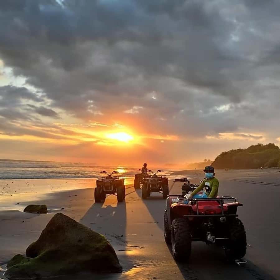 Bali: Sunset ATV and Dirt bike Adventure on the Beach - Tabanan Village Start: Rice Fields, River Crossings, and Daily-Life Tracks