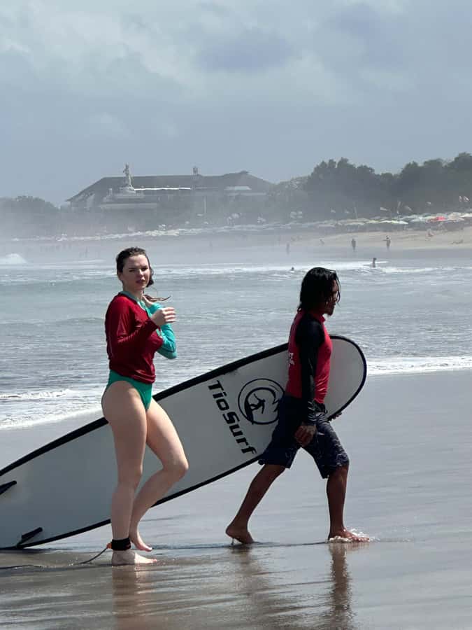 Bali: Surfing Lesson at Legian Beach by Tio Surf - Who this Bali surf lesson suits best