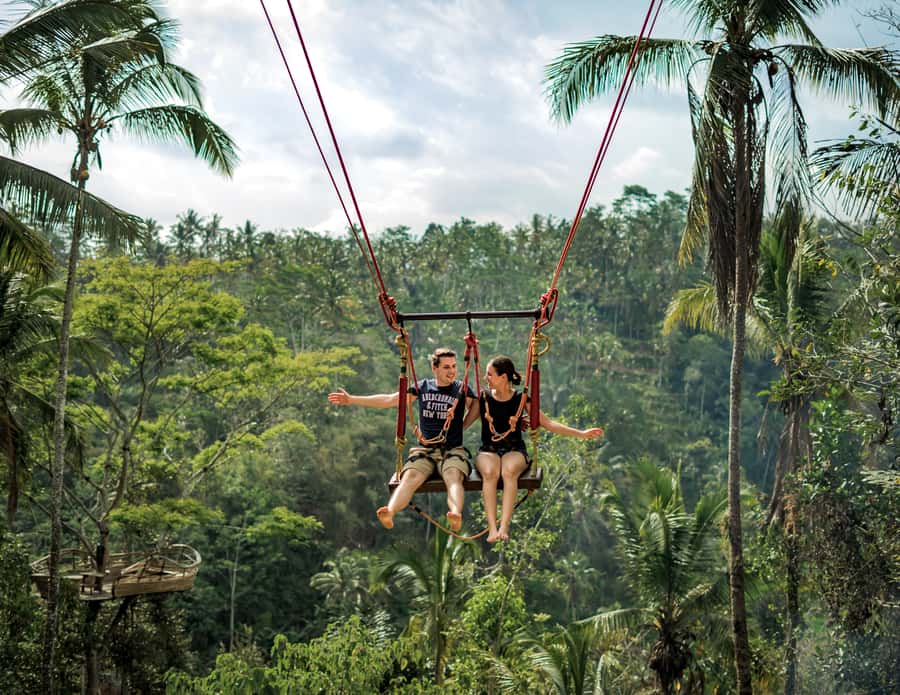 Bali: Swing with Falls, Rice Terrace, & Monkey Forest Option - The Kumulilir starting point: rice fields first, crowds last