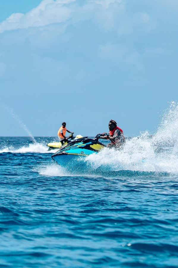 Bali: Tanjung Benoa Jet Ski or Sea walker Adventure - On the water: your jet ski ride setup and timing