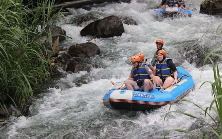 Bali: Telaga Waja White Water Rafting And ATV Quad Adventure - The Cave and Waterfall Spray Moment: Photo Break Without the Fuss