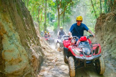 Bali-Ubud fun ATV Quad Bike Adventure & River Rafting - Private quad bike tracks: what your 1.5 hours feels like
