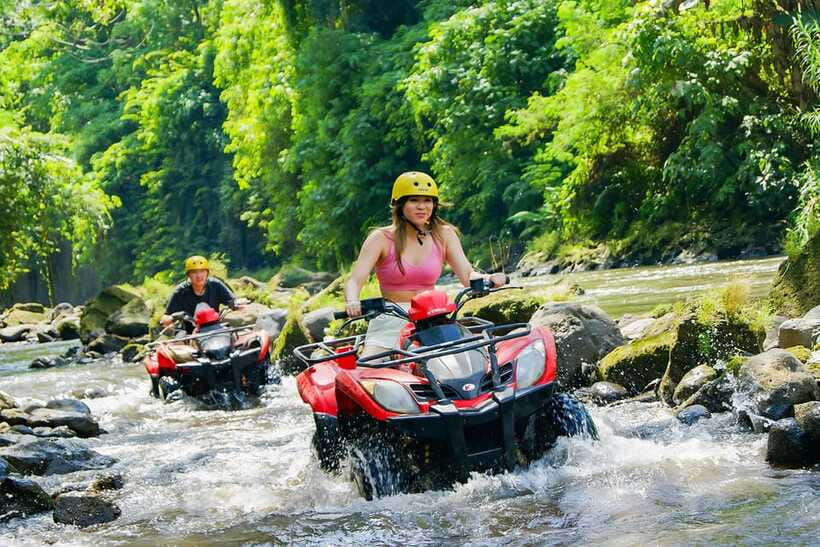 Bali-Ubud fun ATV Quad Bike Adventure & River Rafting - Pickup, timing, and how the day likely flows