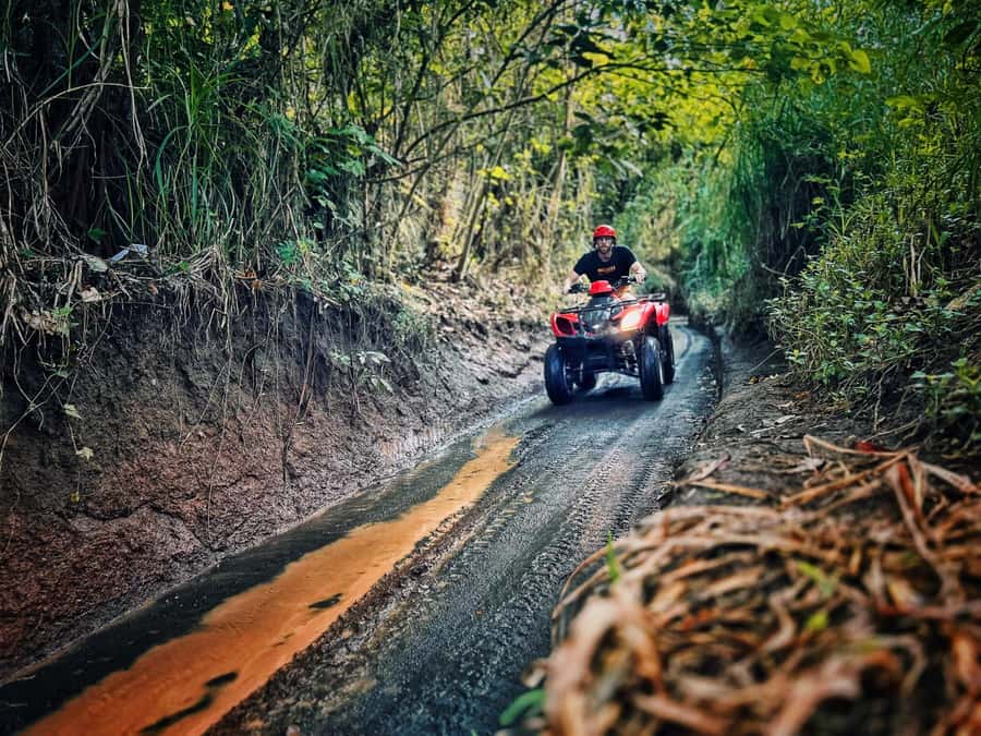 Bali: Ubud Gorilla Cave Track ATV & Waterfall Tour with Meal - What to Pack and What to Expect on a Rainy Bali Day