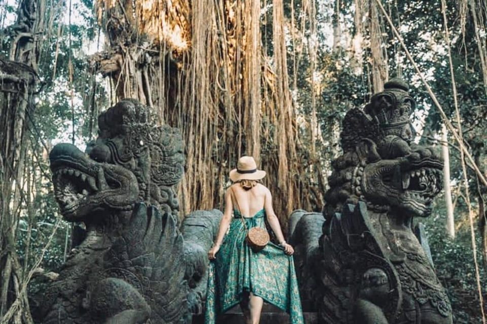 Bali: Ubud Monkey Forest, Waterfall, and Rice Terrace Tour - Tegalalang Rice Terrace: how to enjoy the walk instead of rushing it