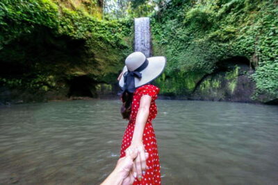 Bali: Ubud Tour with Tirta Empul Temple and Rice Terrace - Kanto Lampo Waterfall: photo stop with real water energy