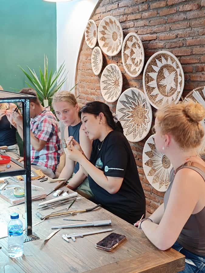 Bali: Uluwatu Silver Jewelry Making Workshop with Creation - Rooftop Silver Class in Uluwatu: the setting that makes it easy