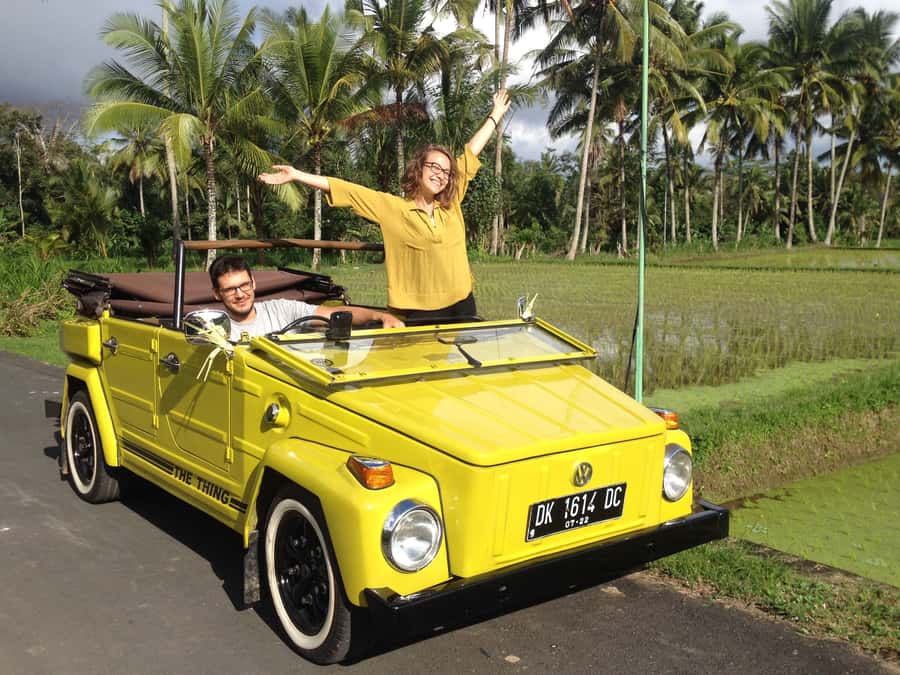 Bali: Vintage VW Jeep Countryside Safari - Entering The Vintage VW Safari Loop