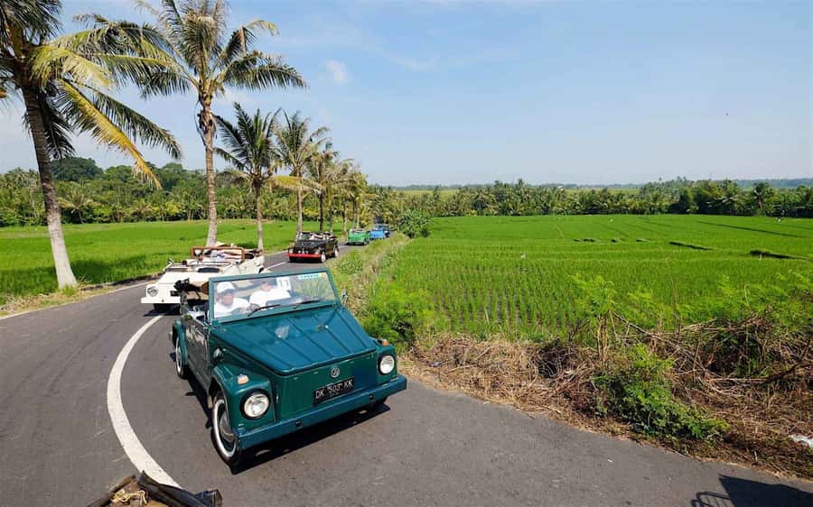 Bali: Vintage VW Jeep Countryside Safari - Tanah Lot Temple: Waves, Outcrop, and Photo Stops