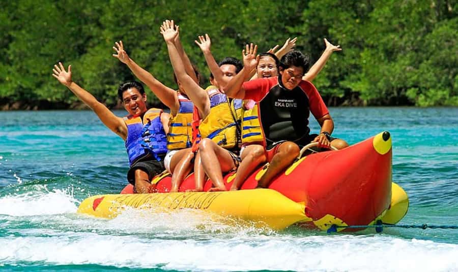 Bali: Water Sports Adventure & Secret Beaches Tour - Parasailing in Bali: A Brief Flight With Real Perspective