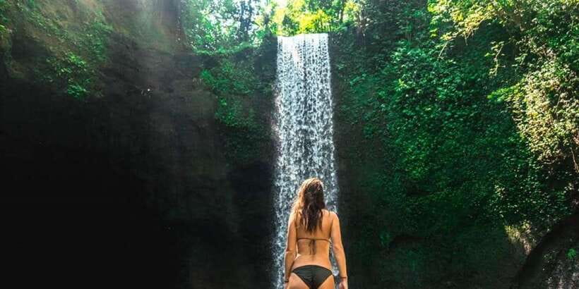 Bali: Waterfall and Rice Terrace Private Day Trip - Stop 2: Tibumana Waterfall for a Quieter, North-East Ubud Feel