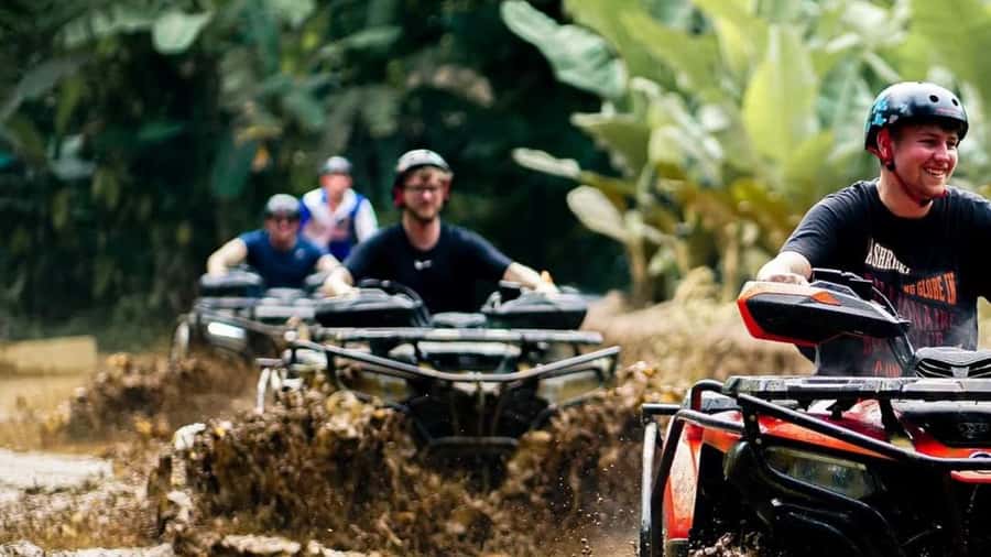 Bali: Waterfall Gorilla Cave ATV & Ubud Rafting Trip & Lunch - Key things to know before you go