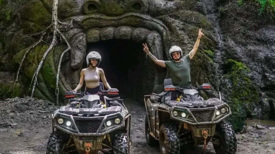 Bali: Waterfall Gorilla Cave ATV & Ubud Rafting Trip & Lunch - Cretya Sunset lunch break: smart recovery time