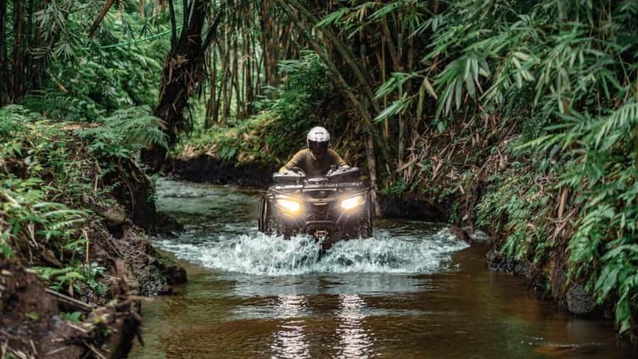 Bali: Waterfall Gorilla Cave ATV & Ubud Rafting Trip & Lunch - Picking the right ATV for your comfort level