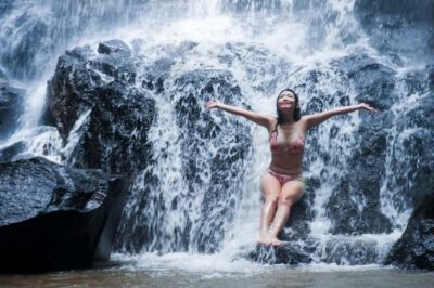 Bali Waterfall Tour with Lunch Views of Mount Batur - Tibumana Waterfall: A Forest Curtain You’ll Want to Swim in
