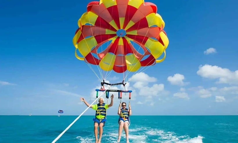Bali: Watersport Adventure Nusa dua Experience - Parasailing Over the Ocean: The 30-Minute Bird View