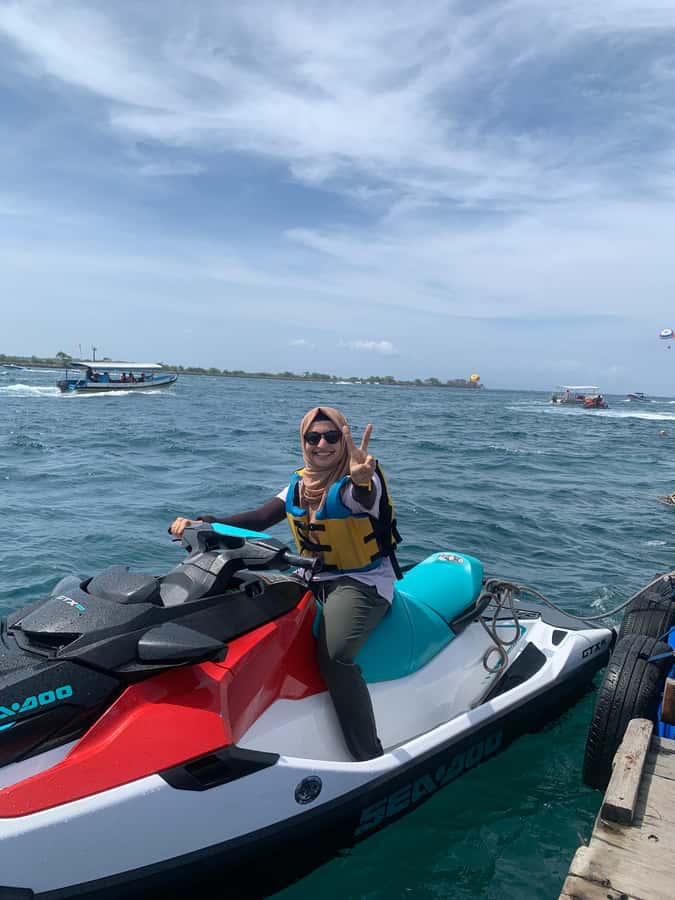 Bali: Watersport Jetski Seawalker Flyfboard Exclusive - Seawalker at Benoa Beach: underwater viewing without traditional scuba pressure