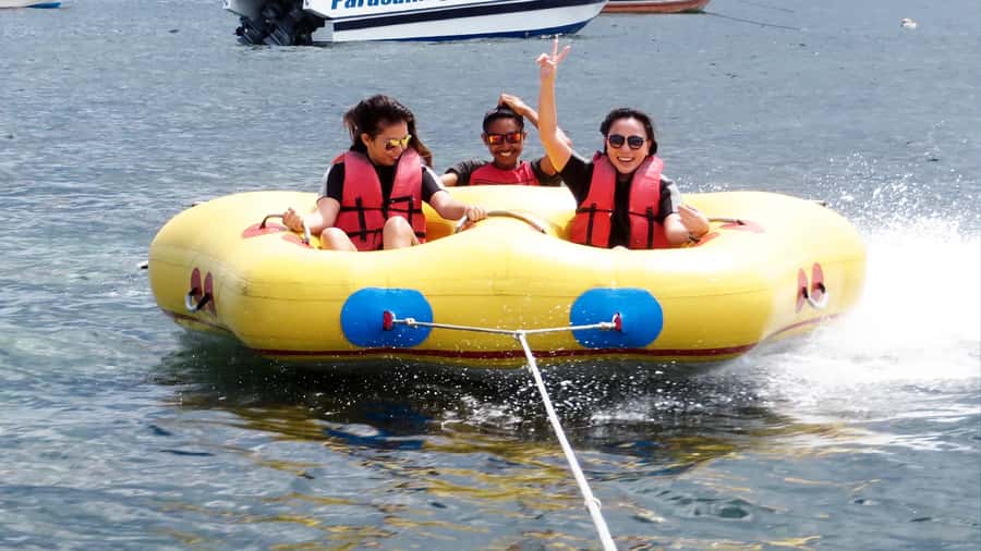 Bali: Watersport Scuba Diving Jetski Dunut Boat Exclusive - Pickup, drop-off, and the 9 am / 10 am choice