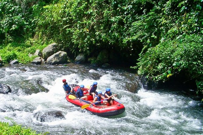 Bali White Water Rafting at Telaga Waja River - Mount Agung sighting: the scenic bonus between raft and road