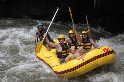 Bali White Water Rafting Yellow Garden - The 2-hour rafting run on Bali’s longest river: rapids, calm pools, and swims