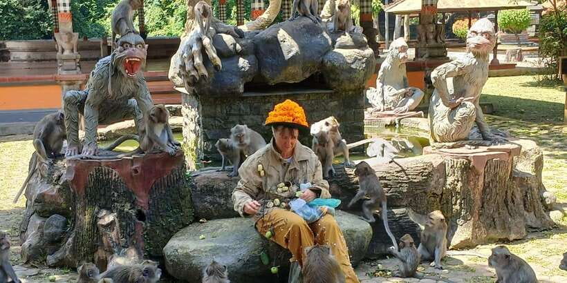 Bali: YouTuber TOUR - Who this Bali monkey-feeding tour suits best