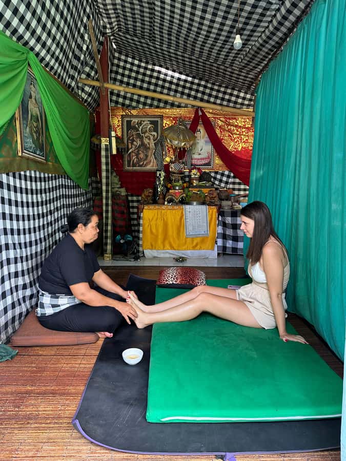 Balinese Spiritual Cleansing by Traditional Method - Celuk and Batuan: craft villages where skill is the main attraction