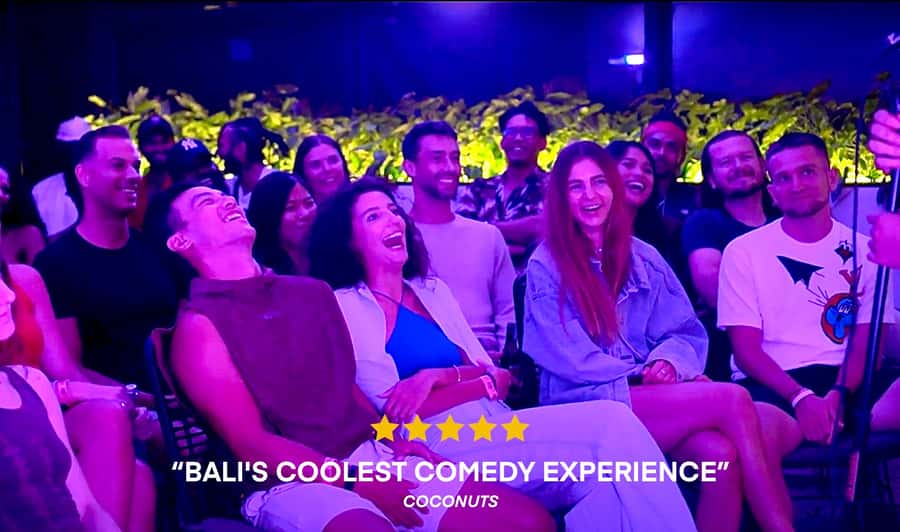 Bali's Secret Comedy Night Entry Ticket - Venue Choice Across Bali: Canggu, Ubud, Seminyak, Uluwatu