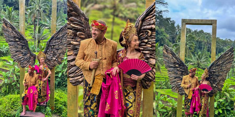 Bali:Traditional Wedding Photoshoot with the Rice Field View - The schedule and timing: 2 hours to 210 minutes, and why it can vary