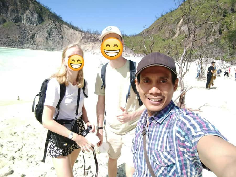 Bandung : White Crater, Tea Plantation Tour Guide Bandung - Natural Hot Springs Swim: Warm Water With Mountain Air