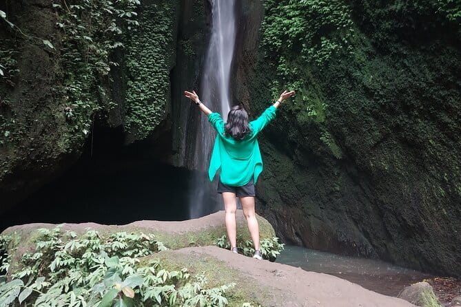 Banyumala Waterfall, Jatiluwih, Ulun Danu and Tanah Lot tours - Jatiluwih Green Land: rice terraces, Mount Batukaru, and real farming work