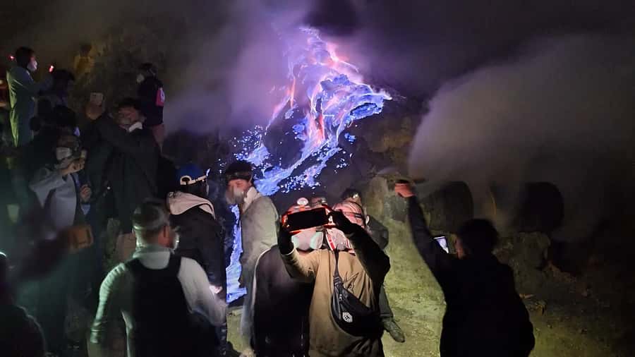 Banyuwangi: Ijen Blue Fire Tour with Transfer Services - Blue fire in the crater: what you’ll see and how to handle it