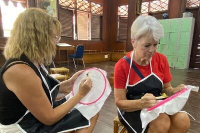 Batik Heritage Introduction Class with Lunch & Souvenir - Textile Museum workshop: wax, dyes, and your own piece
