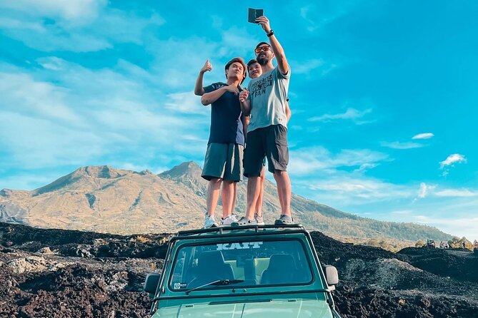 Batur Volcano Day Jeep And Hot Spring All Inclusive Private Tour - Getting picked up in Ubud and joining the jeep team (without confusion)