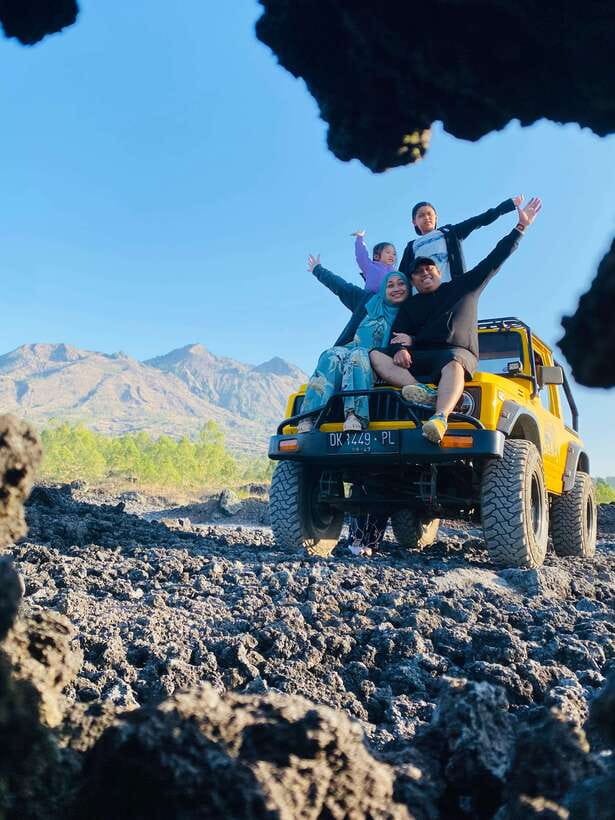 Batur Volcano Jeep Tour & Explore Best Waterfall in Bali - Timing options: sunrise at 03:00 AM vs a more relaxed start